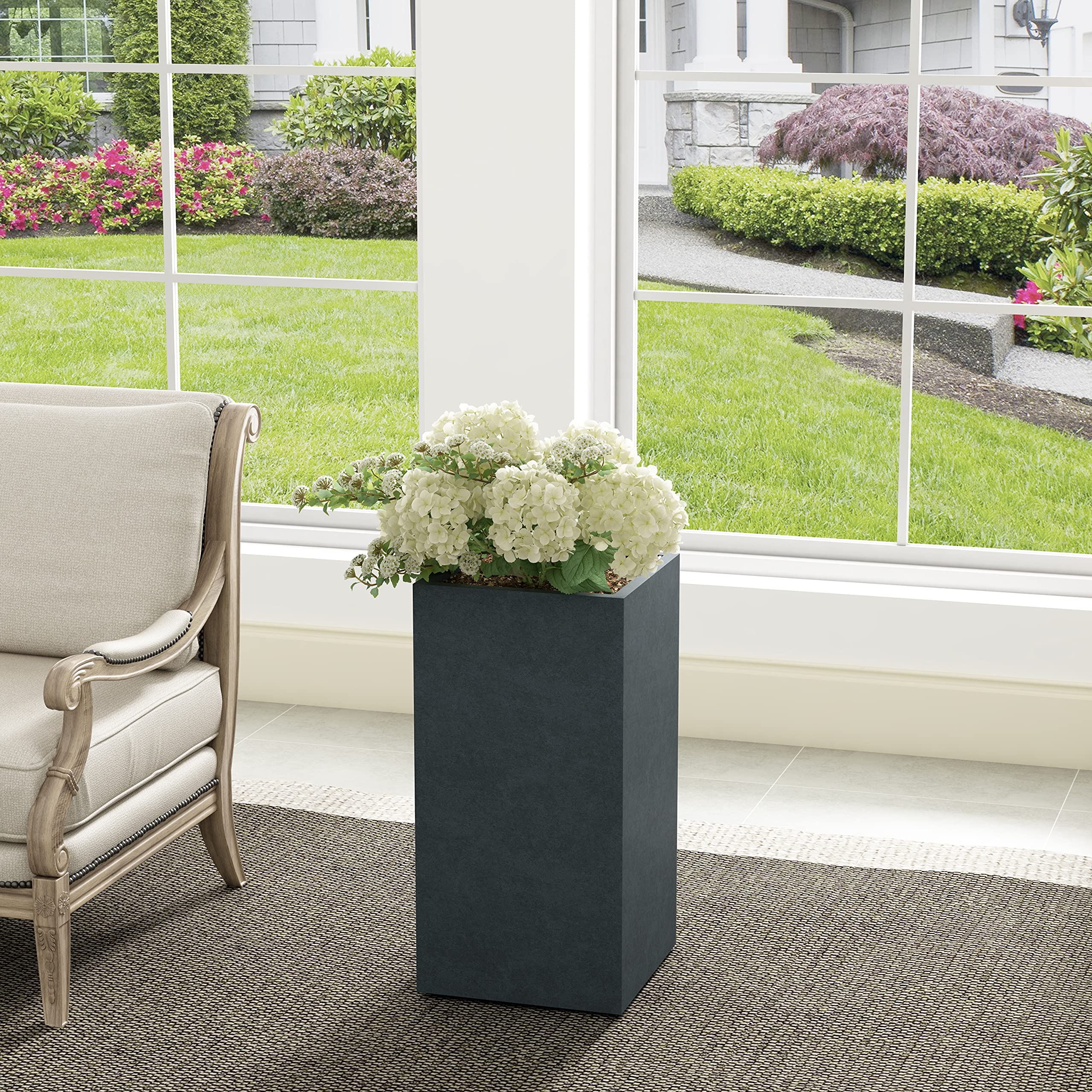 Kante AF0002C-60121 Large Lightweight Concrete Planter - 28