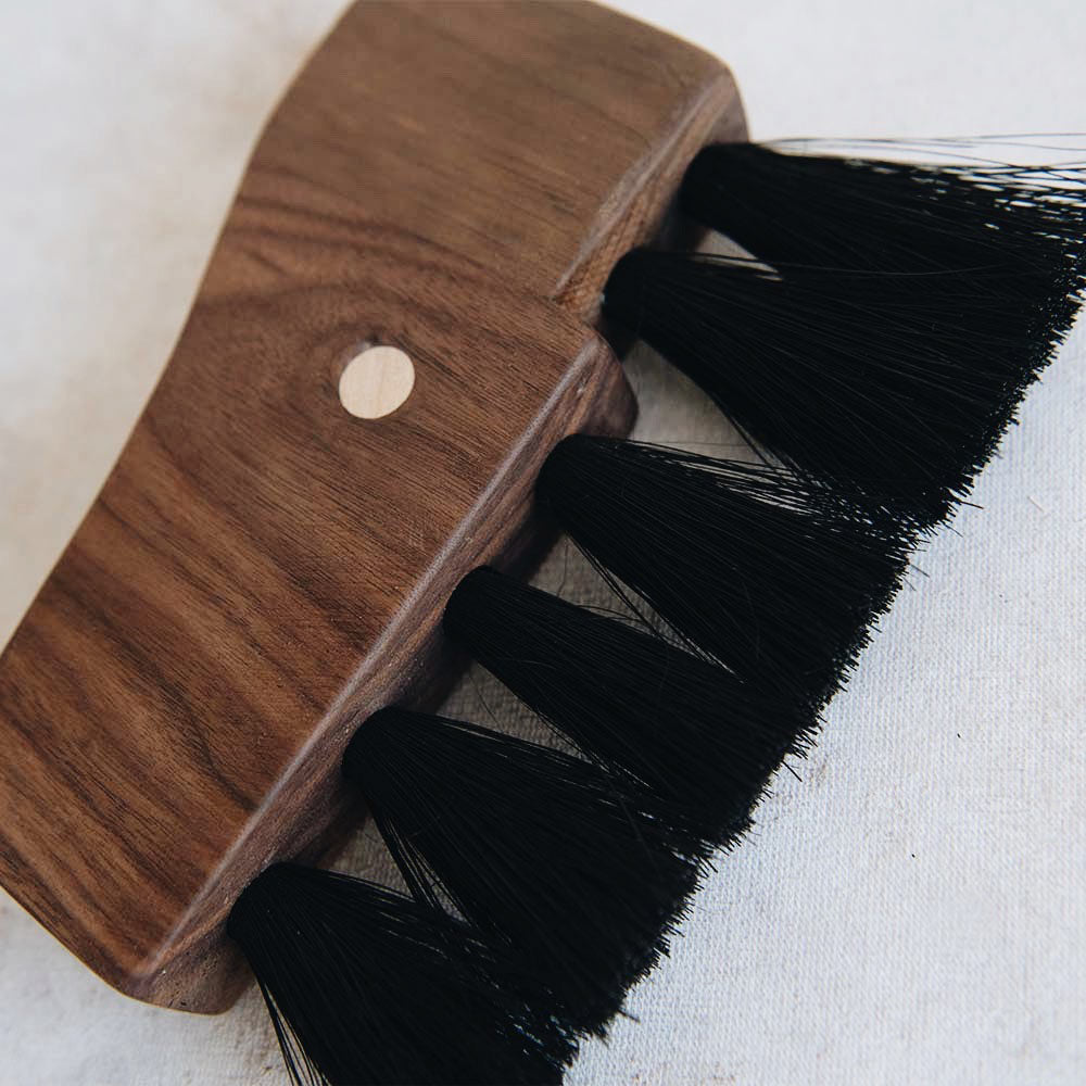 Premium Large Wooden Counter Brush No. MT0945 - Natural Wood Kitchen Cleaning Brush for Countertops, Sinks & Stovetops - Ideal for Home & Restaurant Use