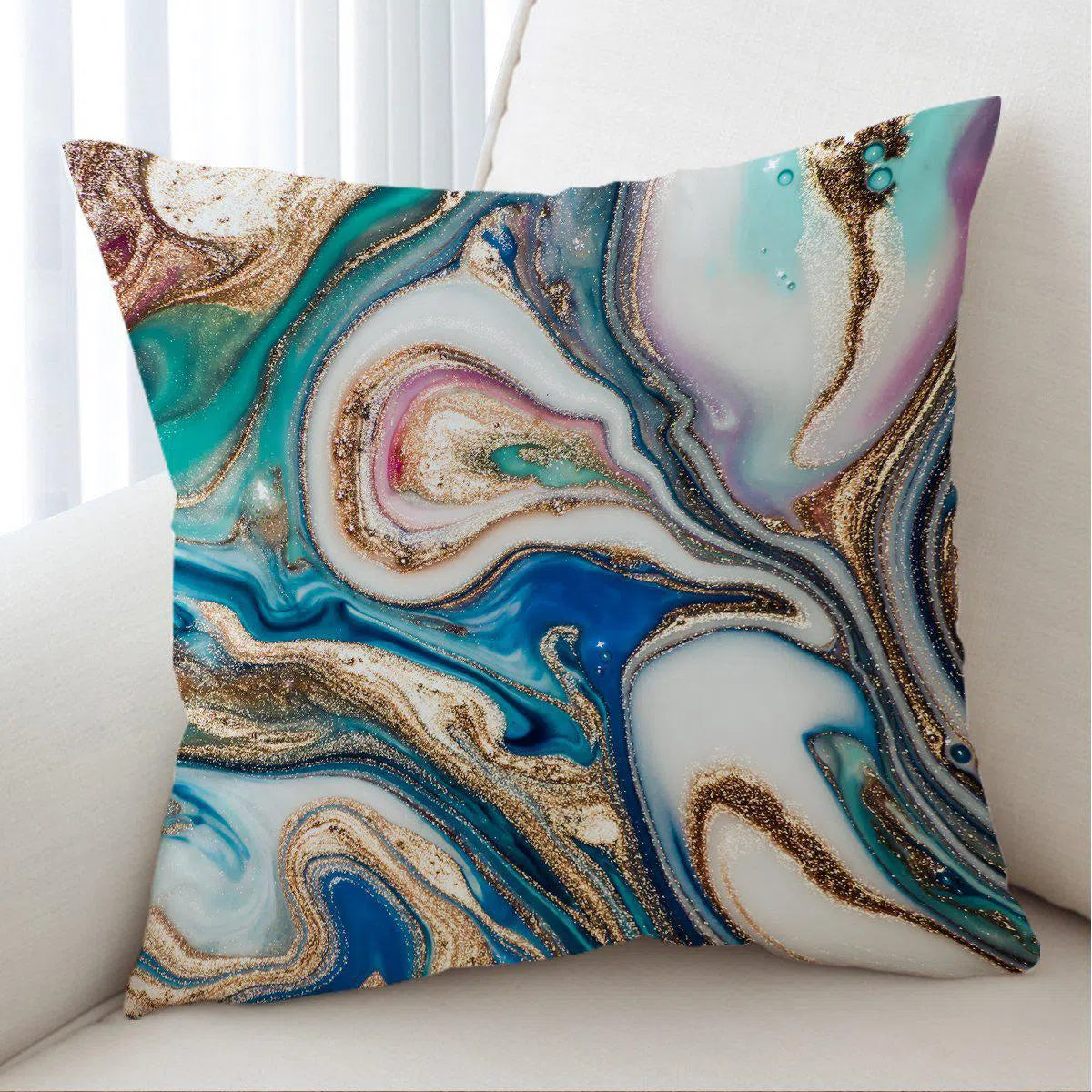 Premium Copacabana Pillow Cover Set - Soft & Stylish Decorative Cushion Covers for Living Room, Bedroom, Sofa - Boho Chic Home Decor Accent