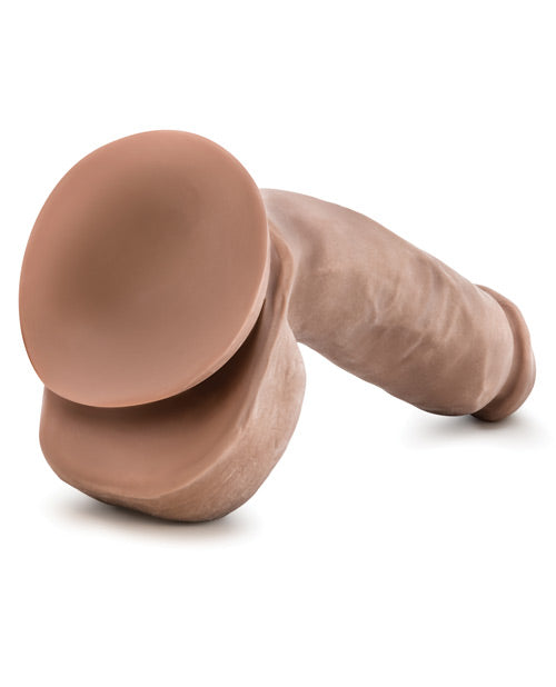 Au Naturel Macho Dildo 8.75 Inch Realistic Caramel Dildo for Men - Perfect for Solo Play, Couples & BDSM Scenes