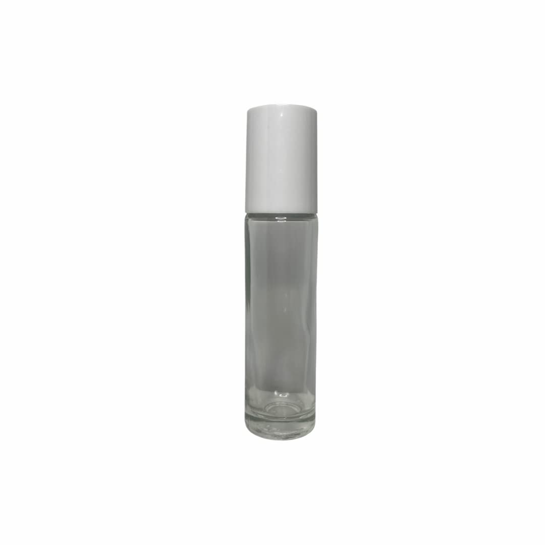 DMSO Refillable Roll On Kit - 1.3 oz (10ML) Glass Roller Bottles for Essential Oils, Aromatherapy & Pain Relief | Portable & Leak-Proof