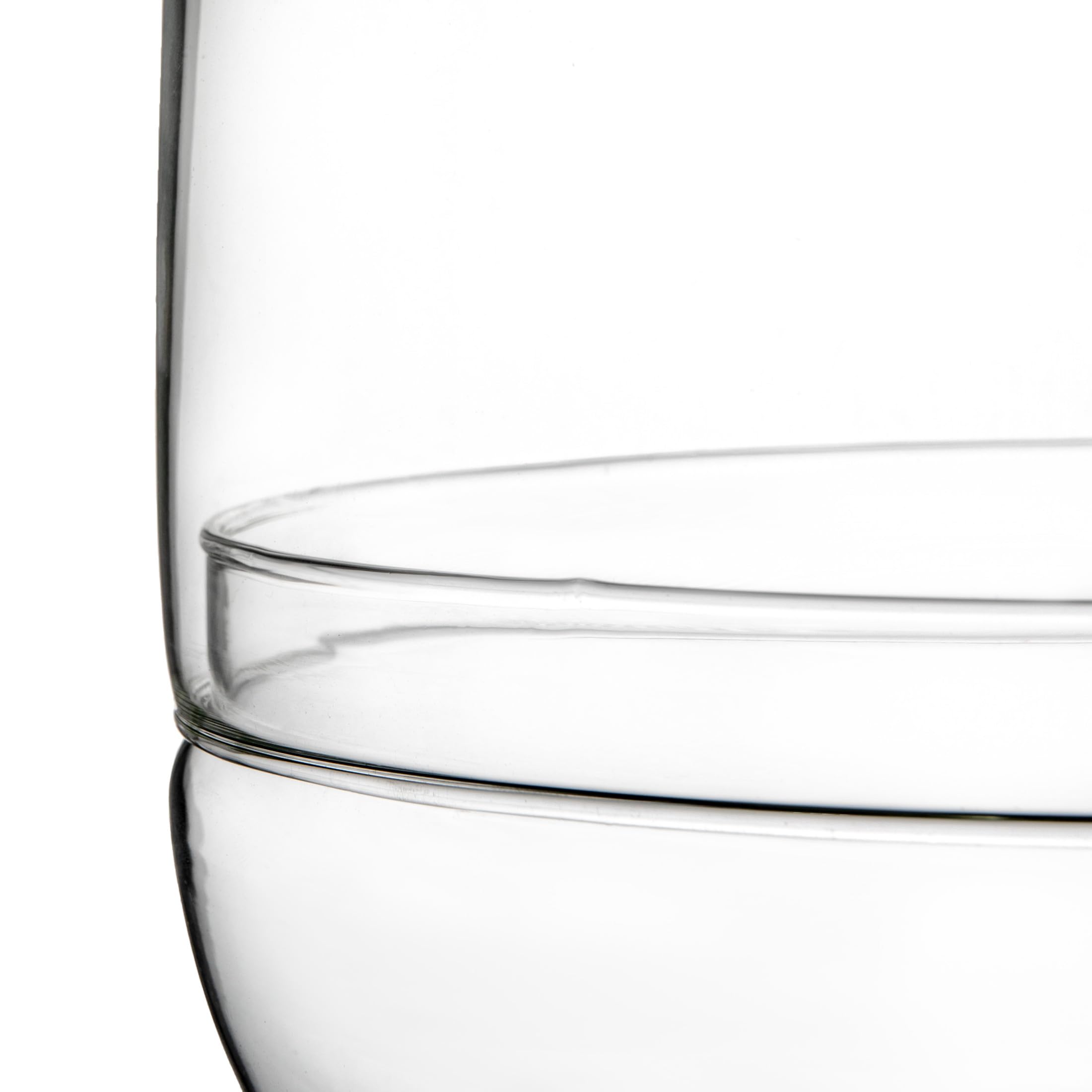 Bloomingville Large Clear Glass Terrarium for Succulents, Air Plants & Home Decor – Perfect for Indoor Gardens, Terrarium Displays & Wedding Centerpieces