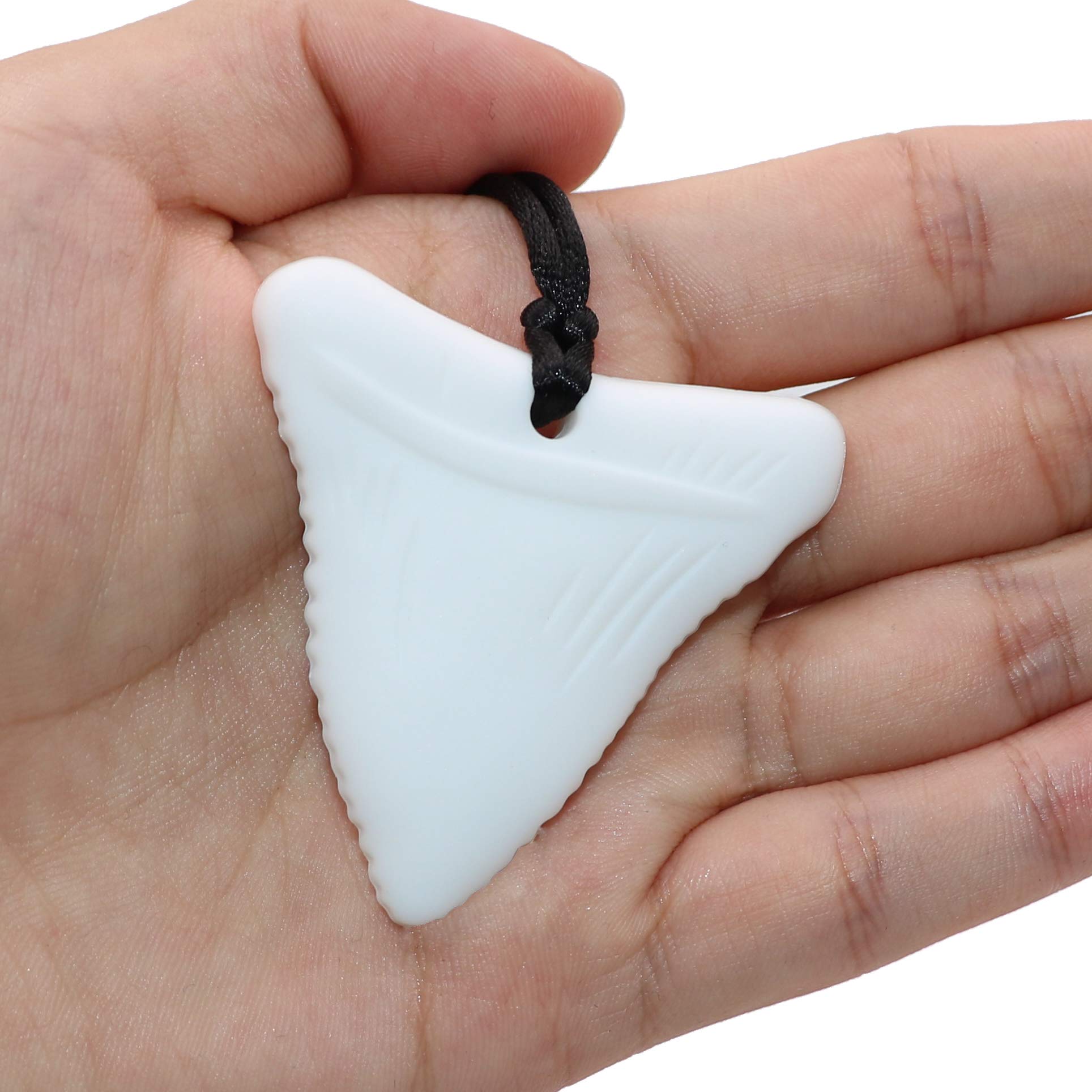 3 Pack Silicone Chewy Necklace for Sensory Kids - Autism, ADHD & Anxiety Relief Toys - Reduce Chewing & Fidgeting for Boys, Girls & Adults - Perfect for School, Travel & Stress Relief