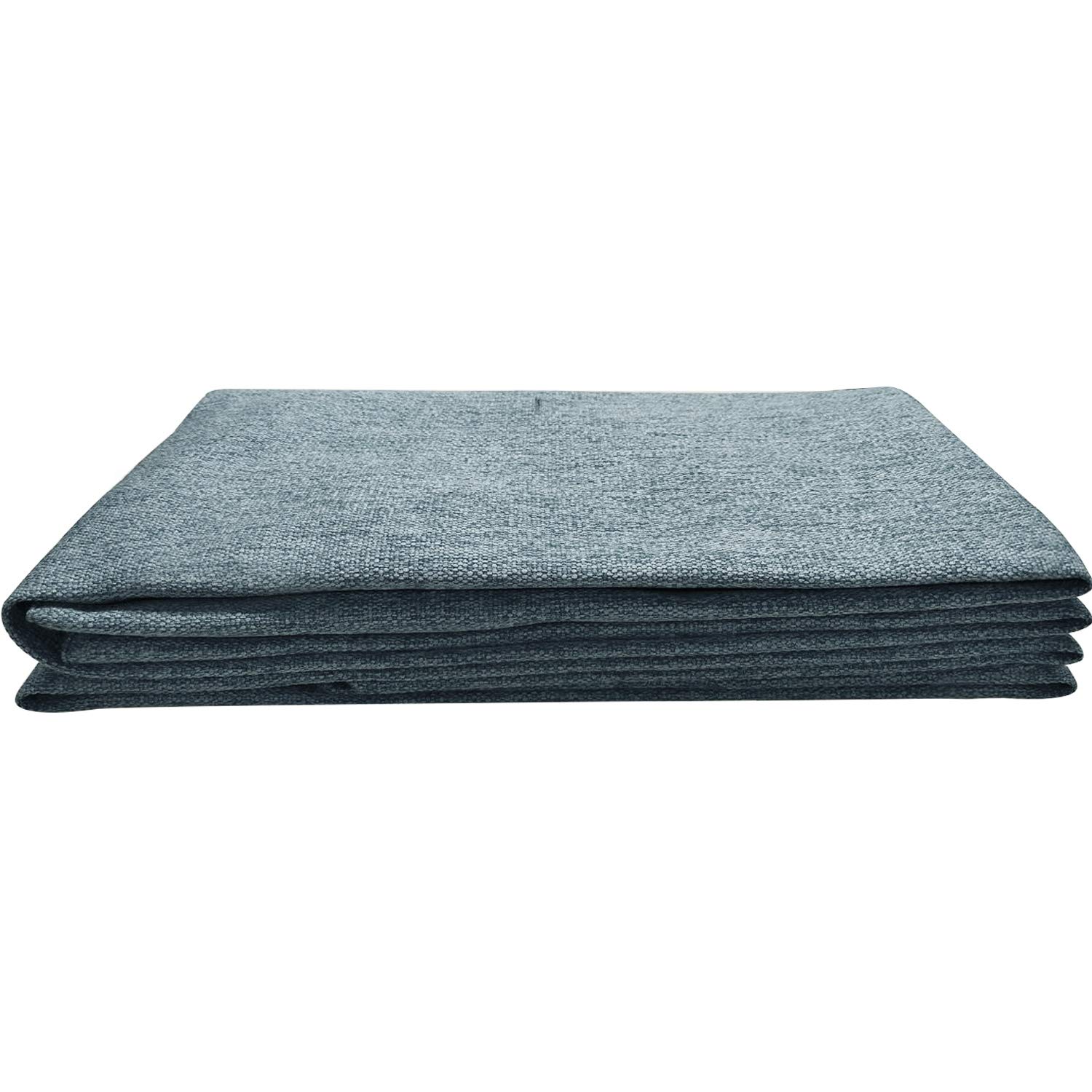 WOWMAX Triangular Pillow Cover - California King Size Gray Wedge Pillow Case for Reading, Headboard & Backrest Support - Perfect for Bed, Sofa & Office Use