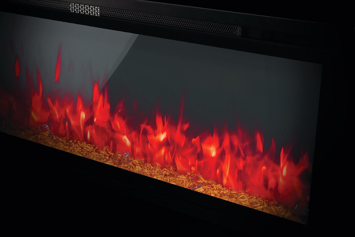 Napoleon Entice 72-Inch Wall Mount Recessed Linear Electric Fireplace - Modern Heating Solution for Living Room, Bedroom & Office Spaces