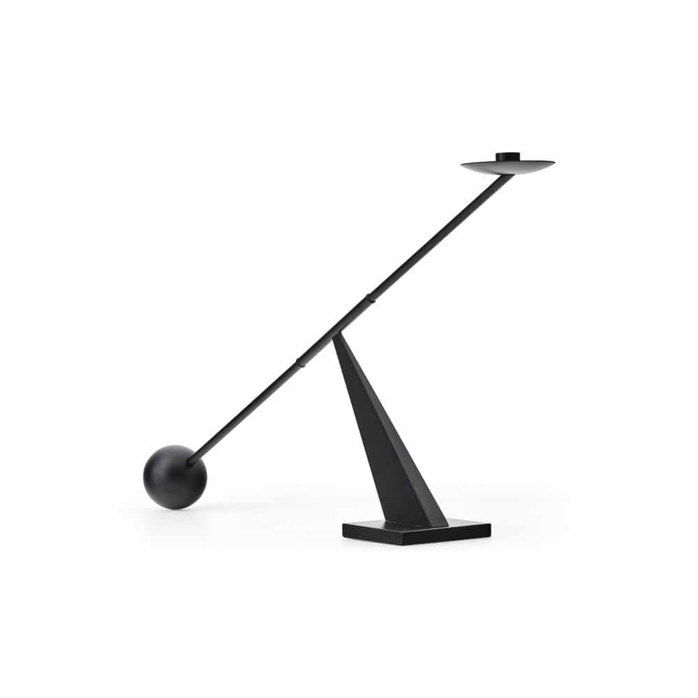 AUDO CPH Interconnect Candle Holder - 27.5 Inch Black Steel Modern Candle Stand for Home Decor, Wedding Centerpiece, and Outdoor Dining Table Setting