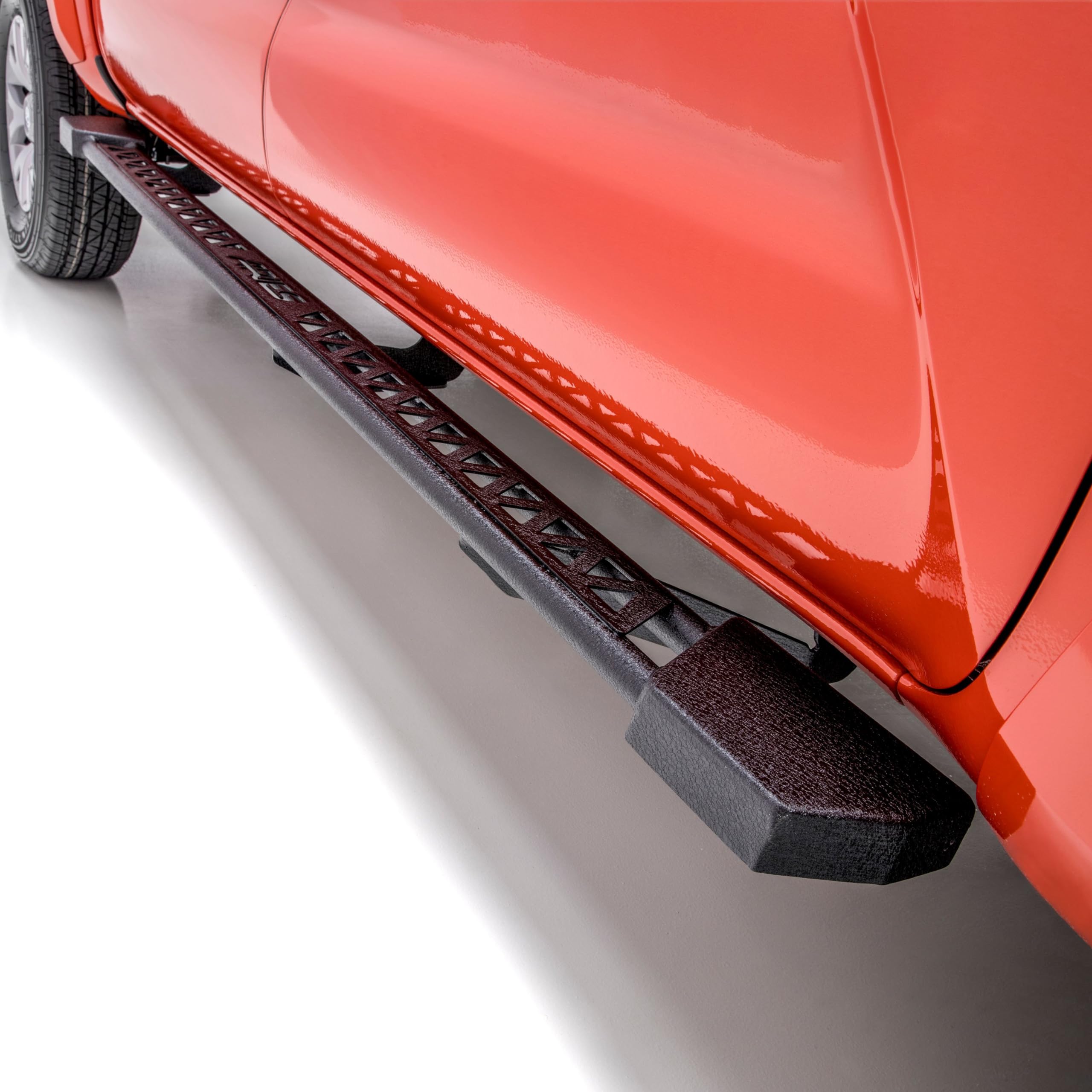ARIES 2074100 Black Steel Rocker Step Guard Running Boards for Jeep Wrangler JK - Heavy Duty Side Steps for Easy Entry & Off-Road Protection