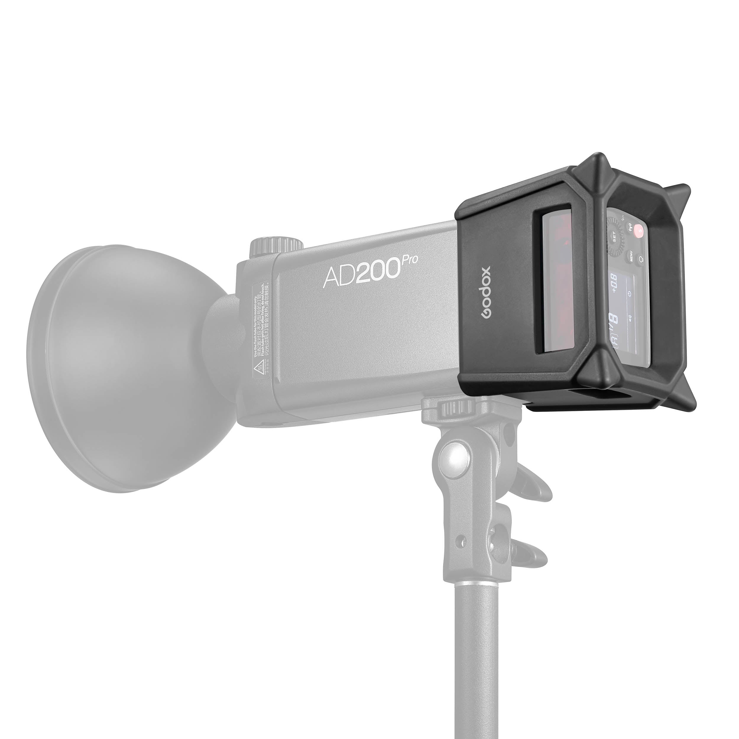 Godox AD200PRO & PIKA200 Pro Silicone Protective Bumper Case - Shockproof Cover for AD200ProII & AD200PRO PC - Perfect for Studio & Outdoor Photography