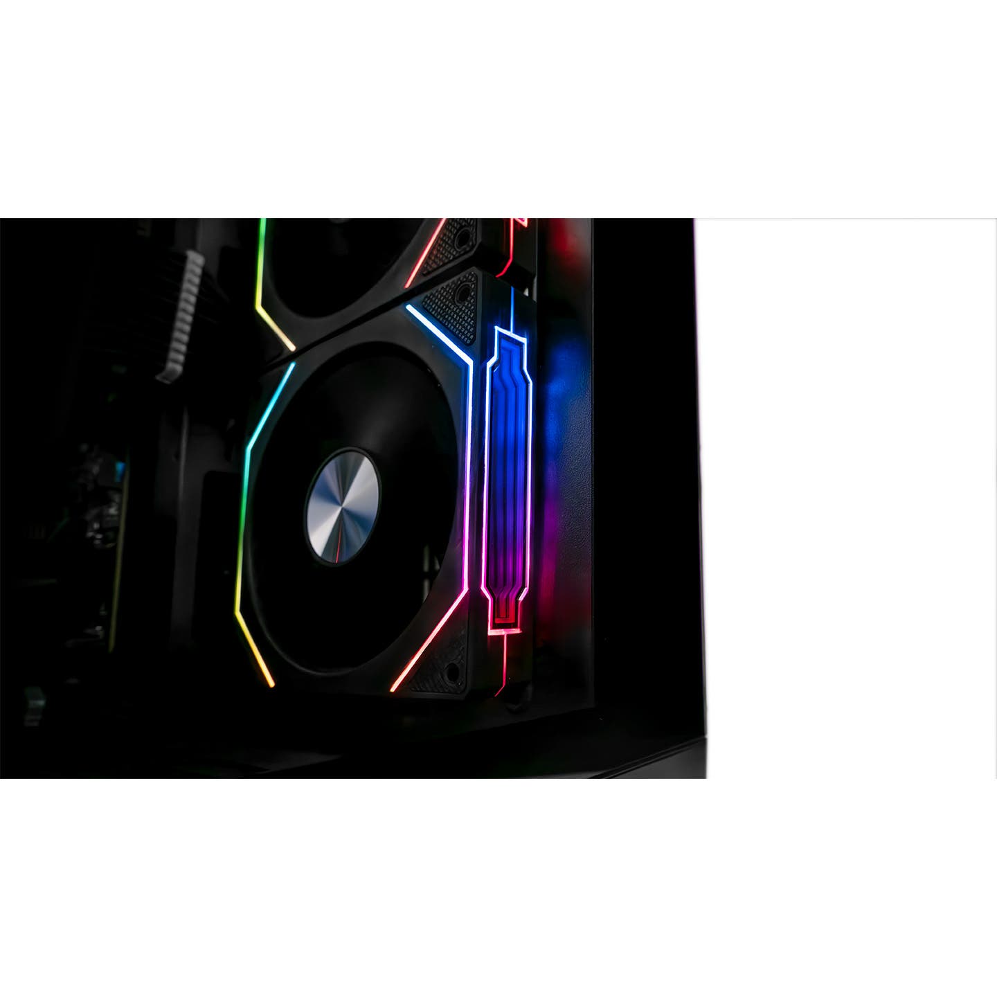 AMD Ryzen 5 5600X 6-Core Gaming PC with NVIDIA RTX 4060 Ti 8GB GDDR6 - High Performance Desktop Computer for 1440p Gaming, Streaming & Content Creation