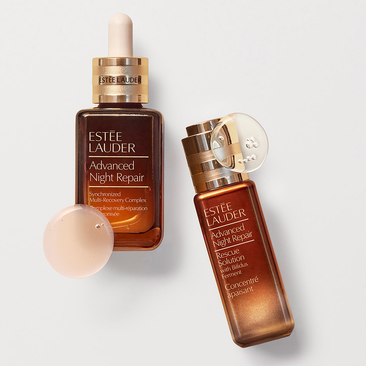 Advanced Night Repair Rescue Solution Serum with 15% Bifidus Ferment - Anti-Aging Face Serum for Wrinkles & Dark Spots | Nighttime Skincare Routine for Glowing Skin