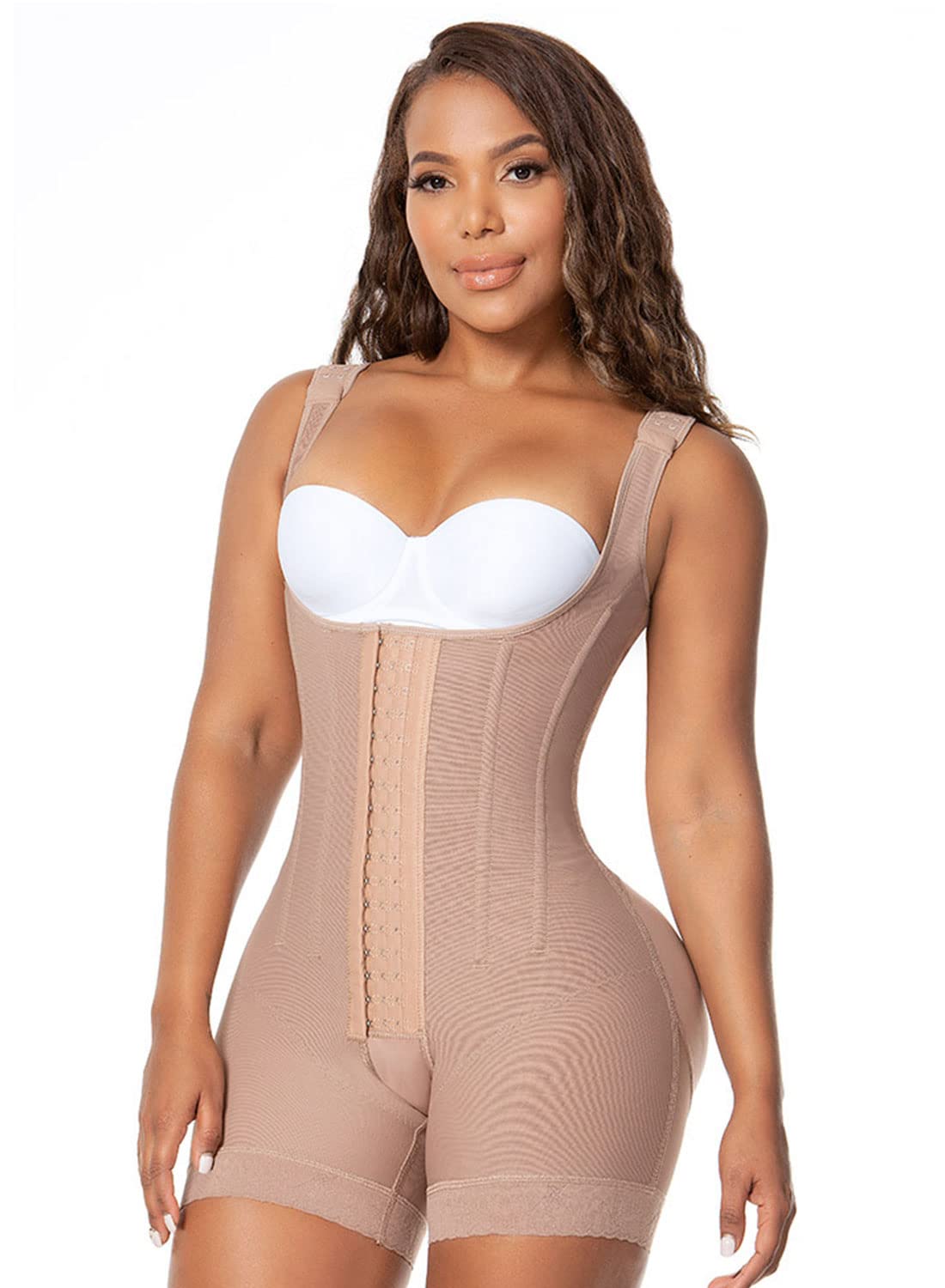 Melibelt 2029 Colombian Shapewear for Women - High Compression Fajas Reductoras with 7 Bones - Waist Trainer & Body Shaper for Postpartum, Weight Loss & Everyday Wear