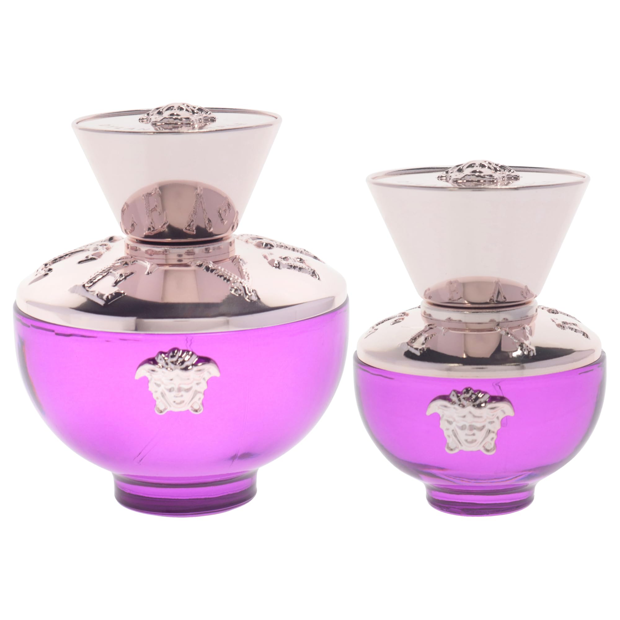 Versace Dylan Purple Eau de Parfum Gift Set for Women - 3.4oz + 1oz Perfume Spray | Floral Fruity Fragrance for Date Night & Special Occasions