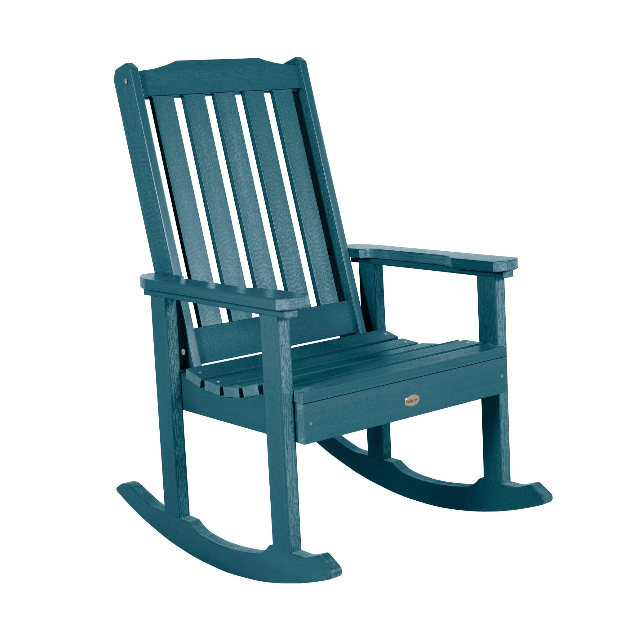 Lehigh Rocking Chair - Comfortable Wooden Rocking Chair for Living Room, Nursery & Porch - Perfect for Relaxing, Nursing & Outdoor Lounging