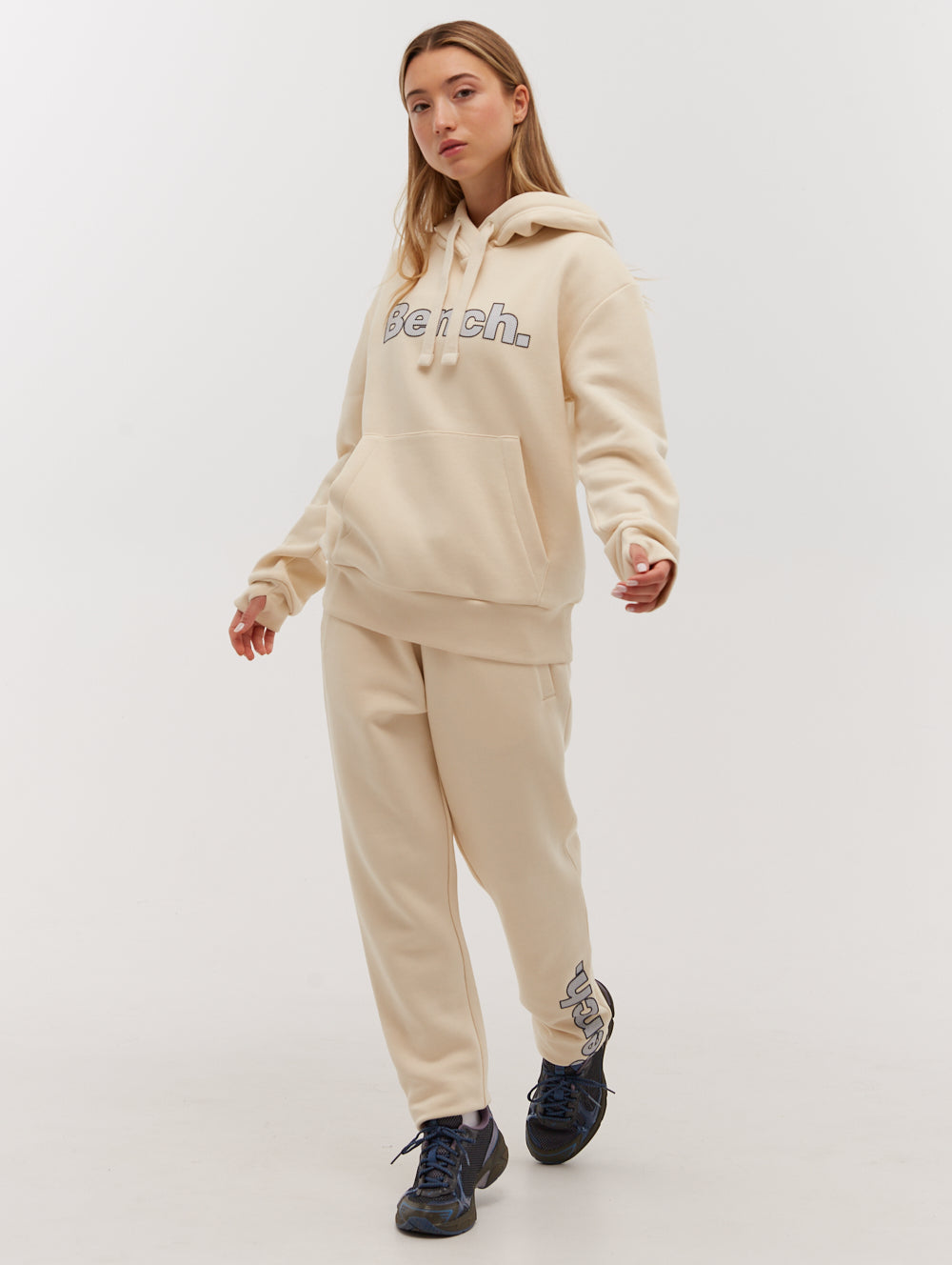 Enna Hoodie Jogger Sweatsuit Set - Women's Casual Loungewear Outfit for Home, Gym & Streetwear Fashion