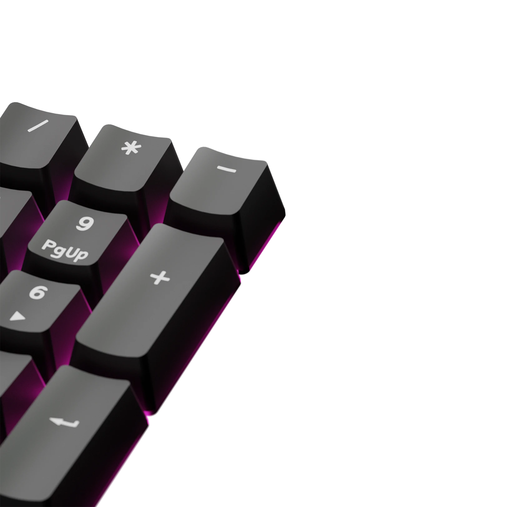 Keycaps Basics Classic Black DE - Mechanical Keyboard Keycaps for Typing & Gaming | Durable ABS Keycaps for PC, Mac, Laptop