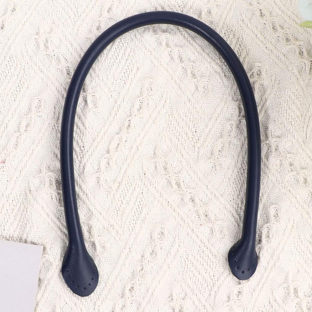 1 Pair Genuine Leather Bag Handles - Replacement Handbag Straps for Tote Bags, DIY Purse Strap Upgrade | Perfect for Handbag Repair, Custom Bag Making & Accessory Replacement