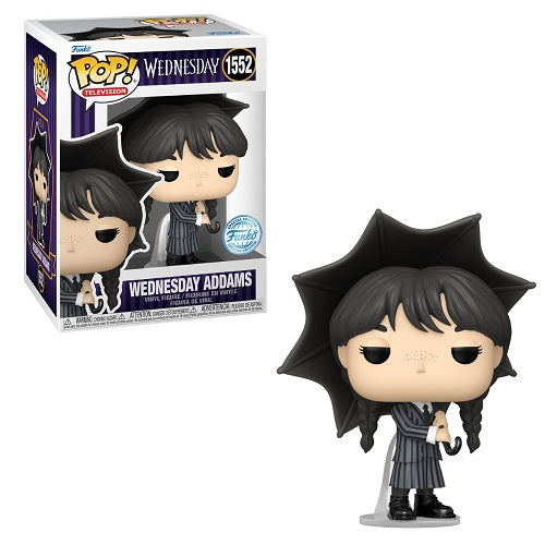 Funko Pop Wednesday Addams with Umbrella - The Addams Family 2022 TV Series Collectible Vinyl Figure - Perfect for Halloween Decor, Pop Culture Gifts & Anime Fans Collection