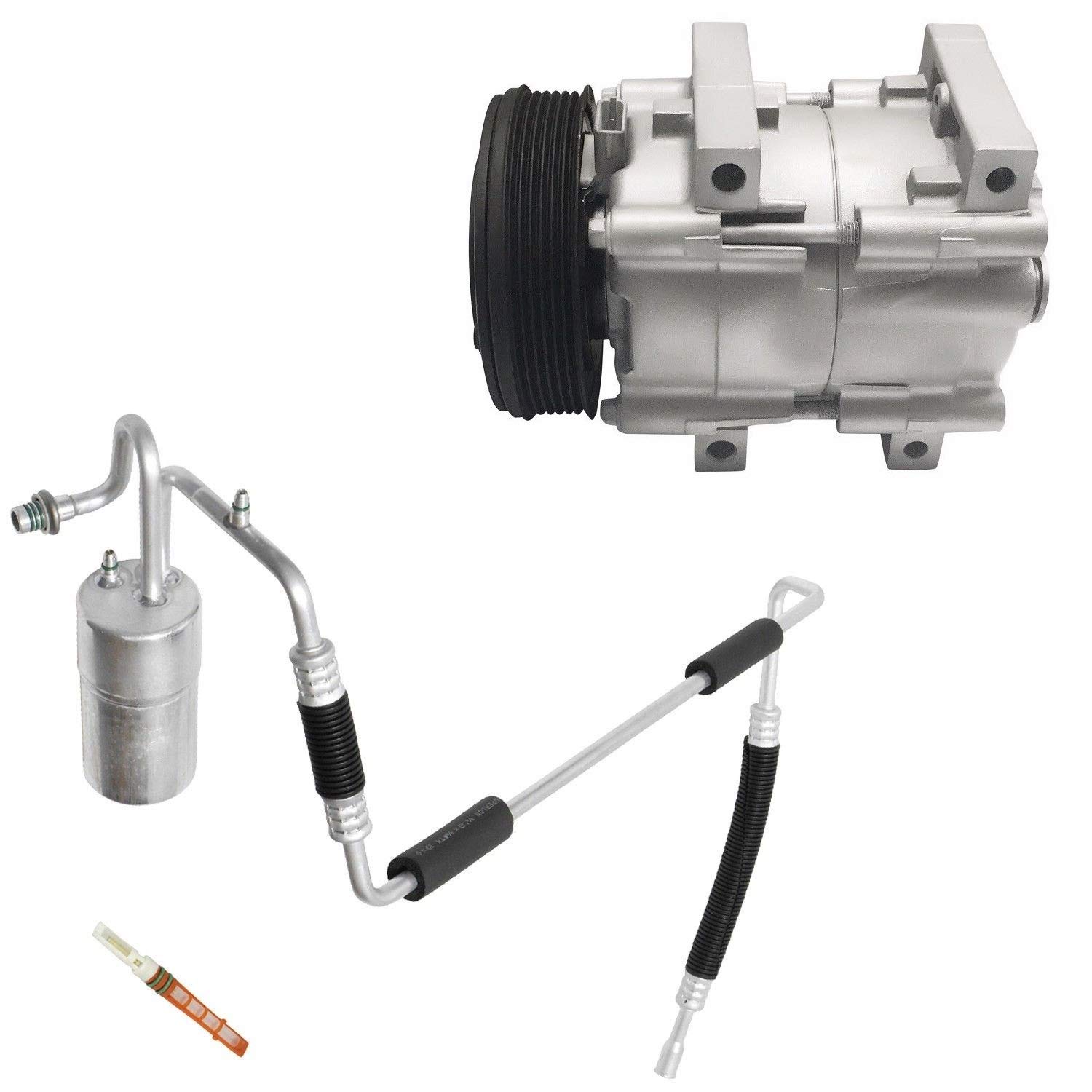RYC Automotive A/C Compressor & Clutch Kit KT AD95 - Replacement for Car Air Conditioning System | Perfect for Summer Cooling & Vehicle AC Repair