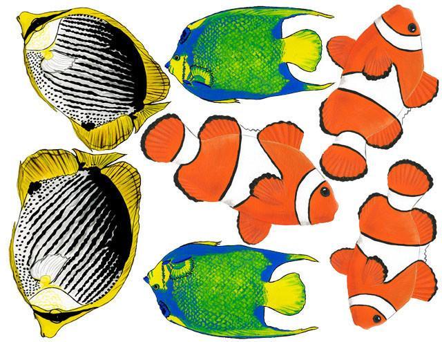 Vibrant Tropical Fish Wall Decals - Waterproof Removable Vinyl Stickers for Kids Room, Bathroom & Aquarium Decor - Perfect for Nursery, Classroom & Underwater Theme Parties