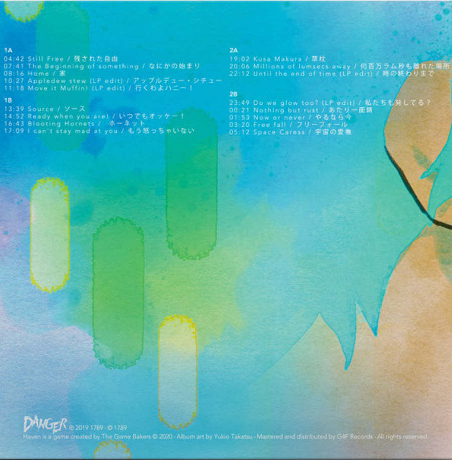 Haven Original Soundtrack 2LP Vinyl Record - Perfect for Gaming, Relaxation & Music Collectors