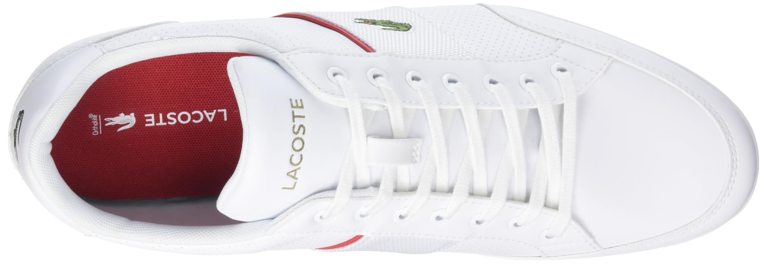 Lacoste Men's Nivolor Sneakers - Classic Casual White Leather Tennis Shoes for Men | Comfortable Walking & Everyday Wear | Gym, Work, Street Style