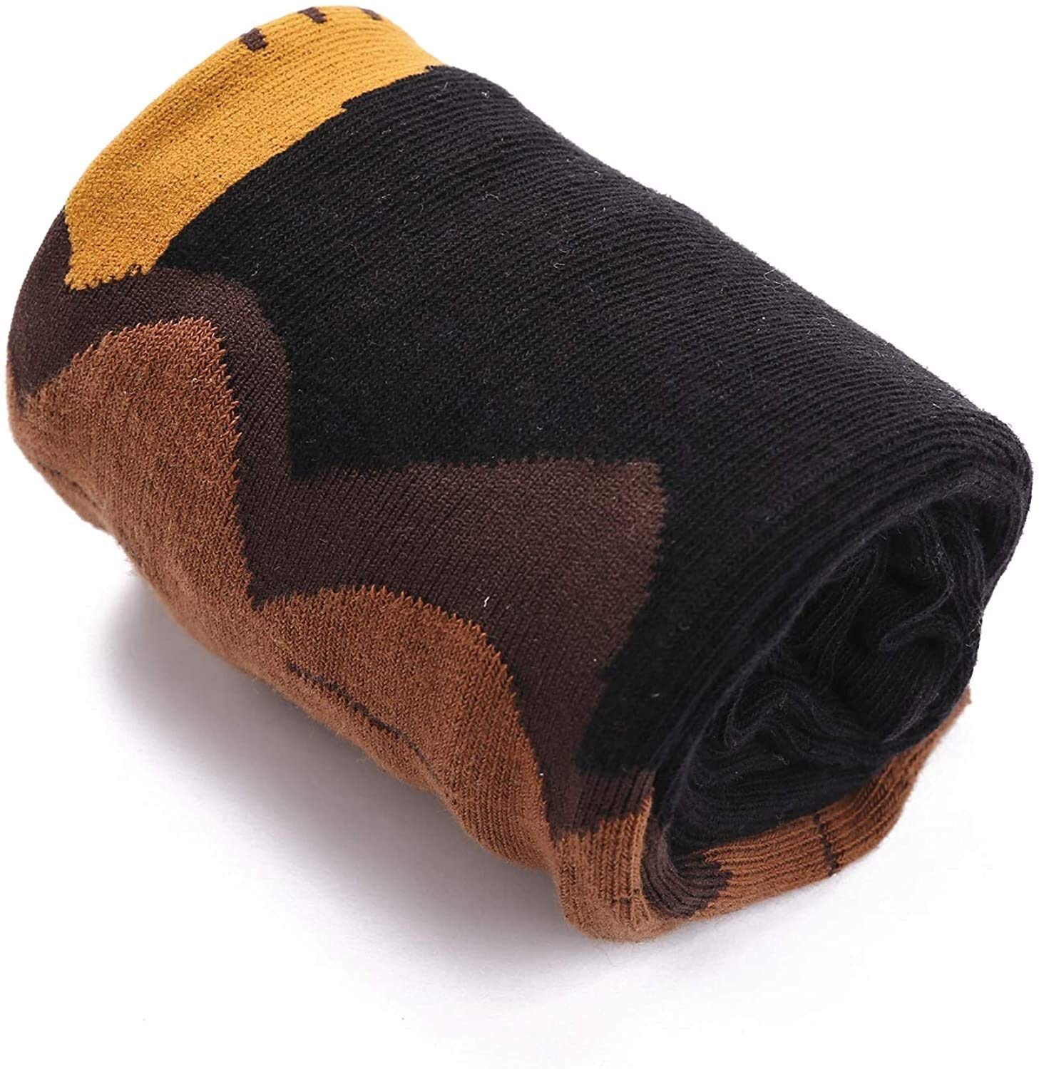 Funny Chicken Leg Socks - Novelty Turkey Leg Animal Paw Gag Gifts for Women | Cozy Comfortable Yellow Black Medium Size | Perfect for Halloween Costumes, Christmas Gifts & Crazy Sock Parties