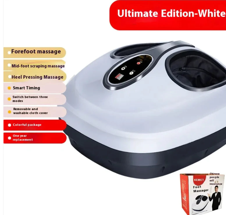 Best Electronic Foot Therapy Machine for Pain Relief - Rechargeable & Portable Foot Massager for Home & Office Use - Perfect for Relaxation, Circulation & Stress Relief