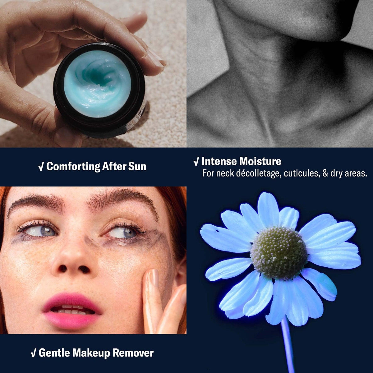 Le Blue Balm - Soothing Skin Relief Balm for Dry & Irritated Skin | Perfect for Eczema, Psoriasis & Minor Cuts | All-Natural Moisturizing Solution for Face, Hands & Body