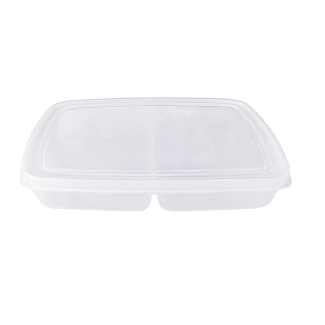 WANZPITS 6-Piece Square Food Storage Containers with Lids - Airtight Kitchen Organizer for Refrigerator, Fridge, Cabinet & Desk - Perfect for Meal Prep, Leftovers & Pantry Organization