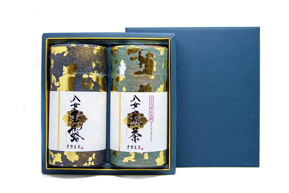 Premium Japanese Green Tea Gift Set - Organic Gyokuro & Sencha Loose Leaf Tea for Authentic Tea Ceremony & Daily Relaxation