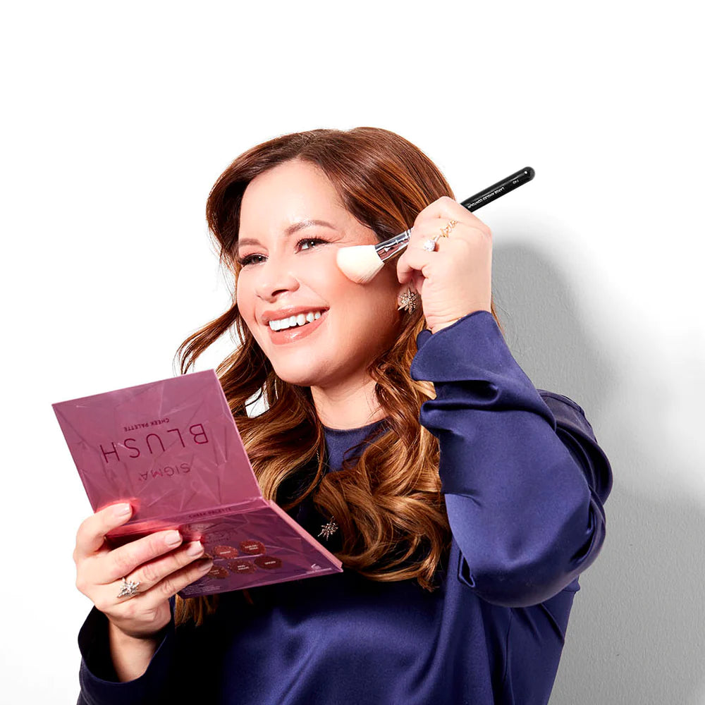 Sigma Beauty F40 Large Angled Contour Brush - Professional Makeup Brush for Face Contouring & Highlighting - Perfect for Everyday Makeup & Special Occasions