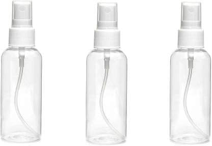 SNOOGG 50ml Empty Clear Spray Bottles - Reusable Fine Mist Sprayer for Travel, Essential Oils, Perfumes & Cosmetics - Portable Liquid Container with Leakproof Cap - Perfect for DIY, Hair Care & Home Use