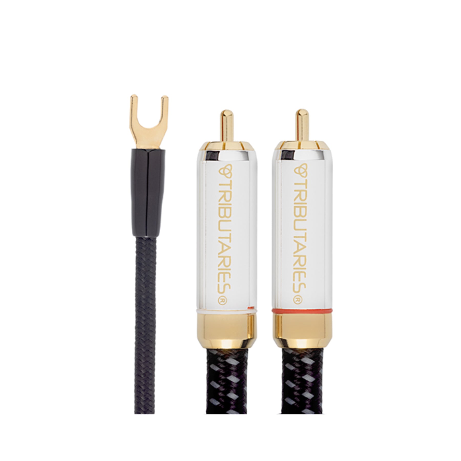 Tributaries Model 8PC High-Quality Phono Cable - Premium RCA Audio Cable for Turntables & Hi-Fi Systems - Perfect for Vinyl Record Players, Home Theater & Audiophile Setups