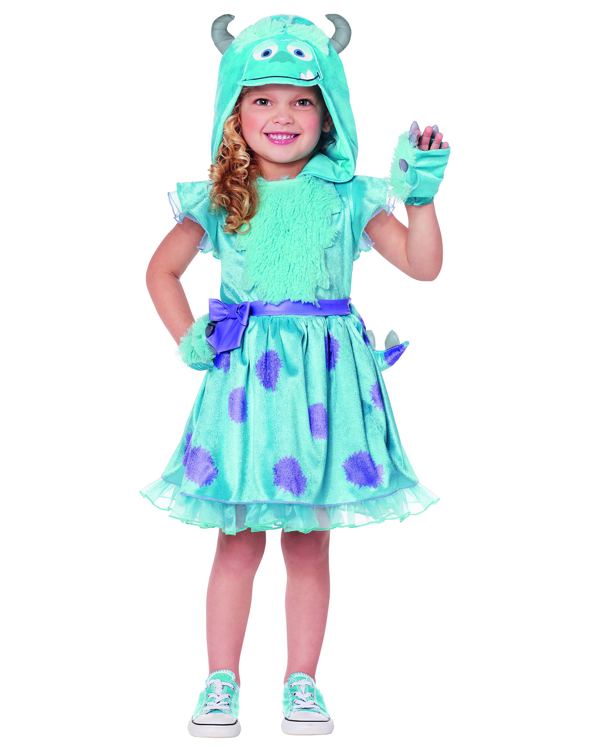 Disney Pixar Sulley Toddler Costume - Officially Licensed Halloween Dress for Kids