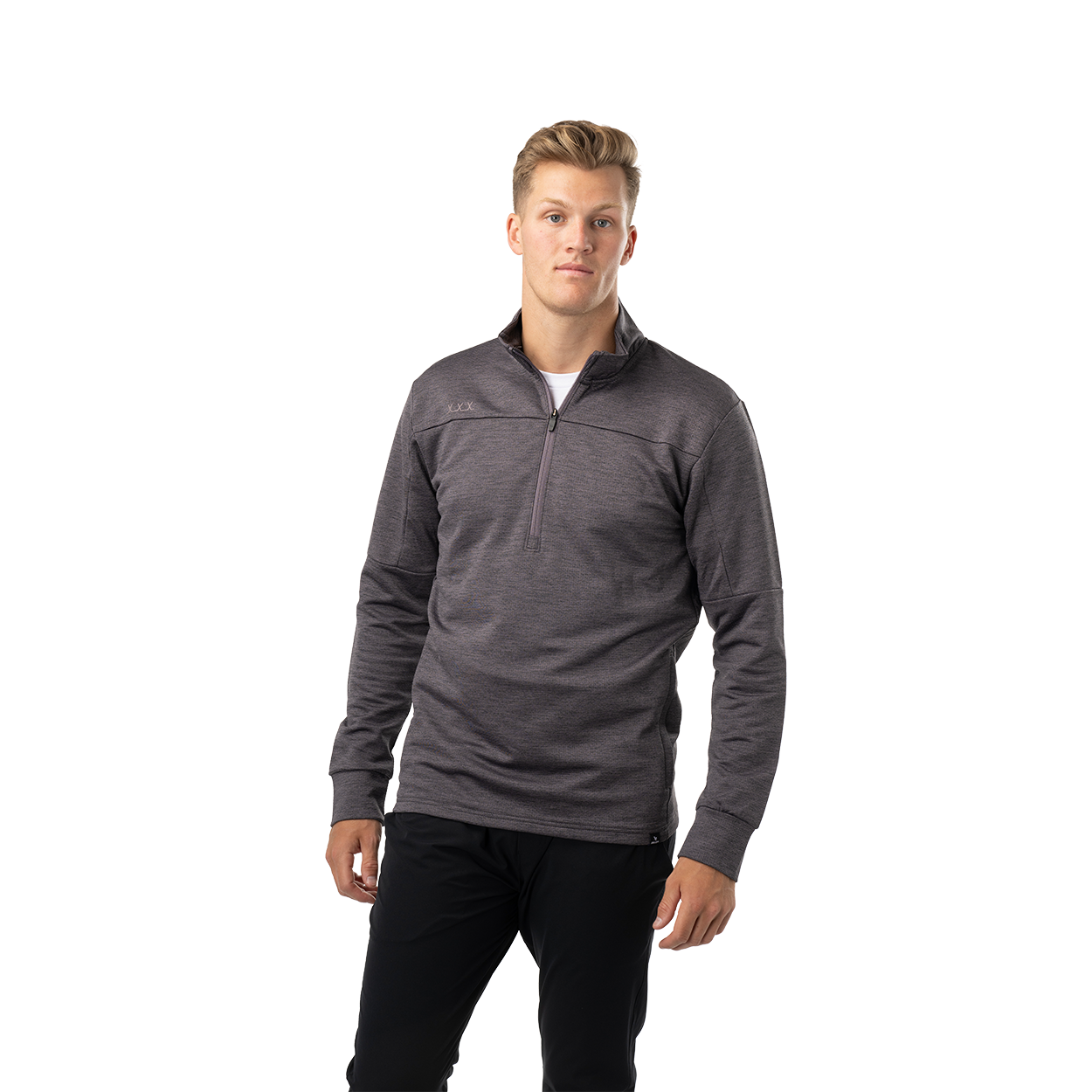 Bauer FLC Showstopper 1/4 Zip Senior Hockey Pullover - Premium Performance Hockey Apparel for Men - Perfect for Ice Hockey Training, Games & Outdoor Winter Sports