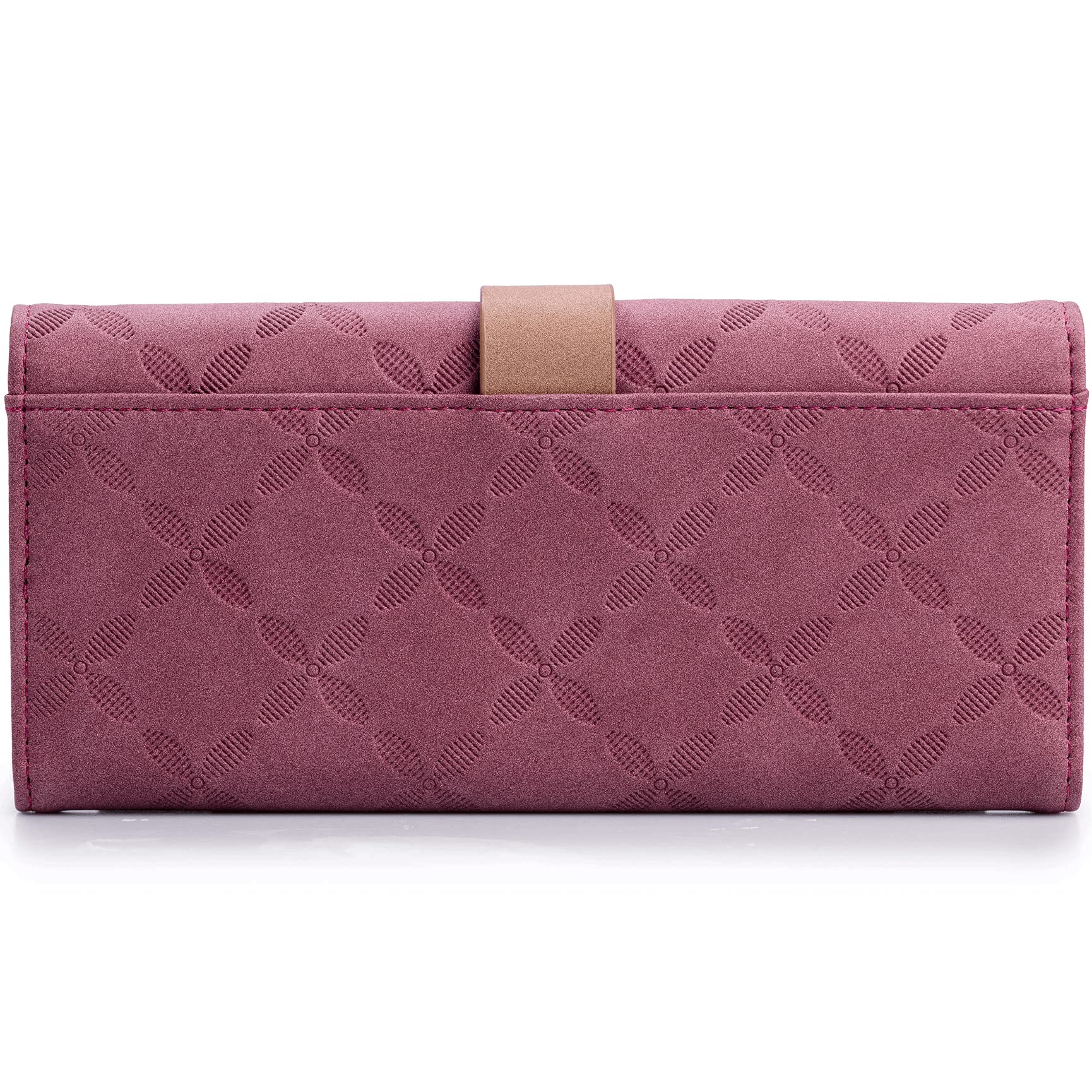 PAULO SERINI® Women's Vegan Leather Wallet with Coin Purse & Card Holder - 9 Card Slots, Wristlet Strap - Fashionable Bifold Wallet for Women (9 Colors) - Perfect Gift for Birthday, Mother's Day & Daily Use