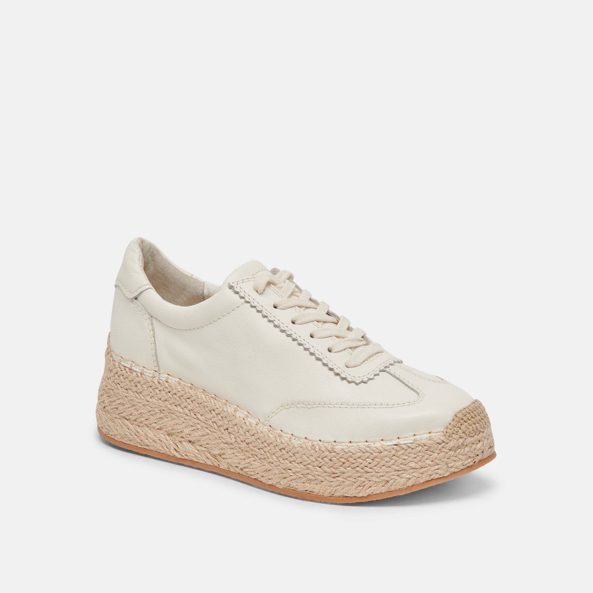 JAJA White Leather Sneakers for Men & Women - Comfortable Casual Walking Shoes for Everyday Wear, Gym, and Travel