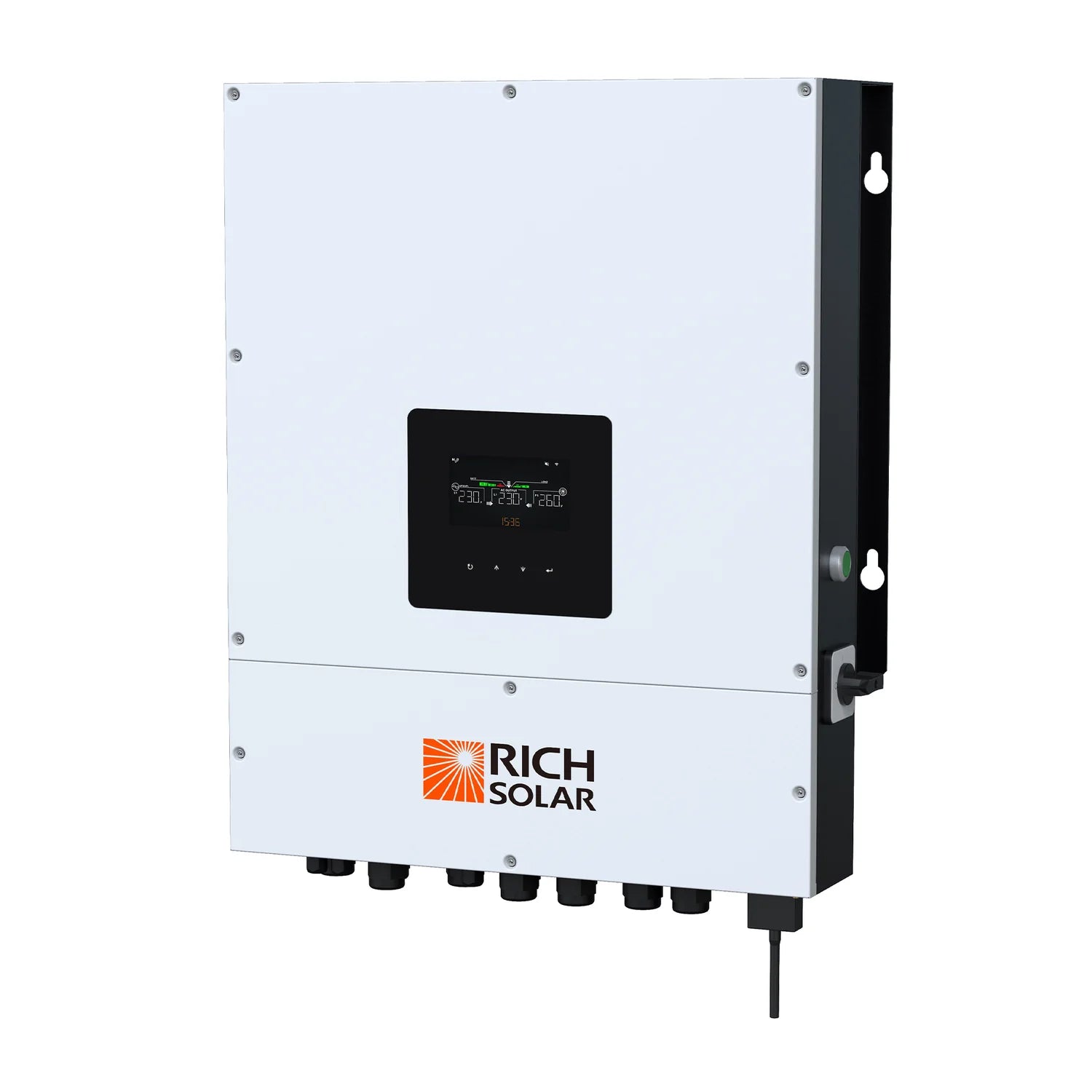Rich Solar NOVA 6000W 48V Split Phase Hybrid Solar Inverter for Home & RV Off-Grid Power System - Solar Energy Conversion with Battery Backup for Emergency & Outdoor Use