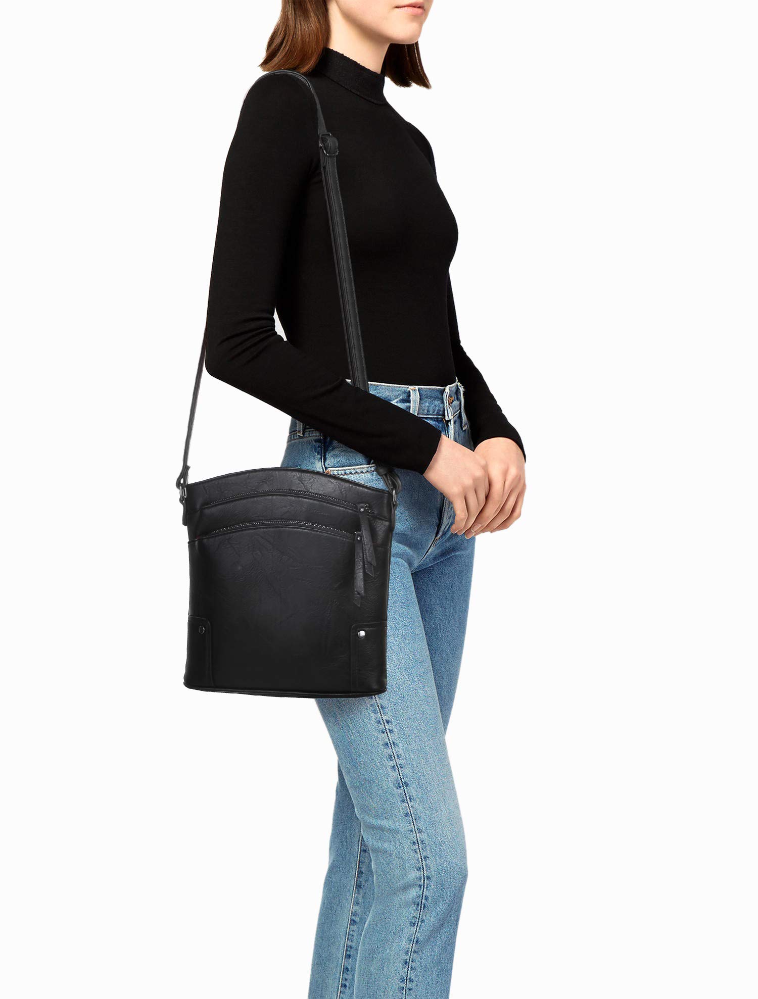 VONMAY Women's Crossbody Bag with Multiple Pockets - Stylish Shoulder Purse for Everyday Use, Travel & Shopping