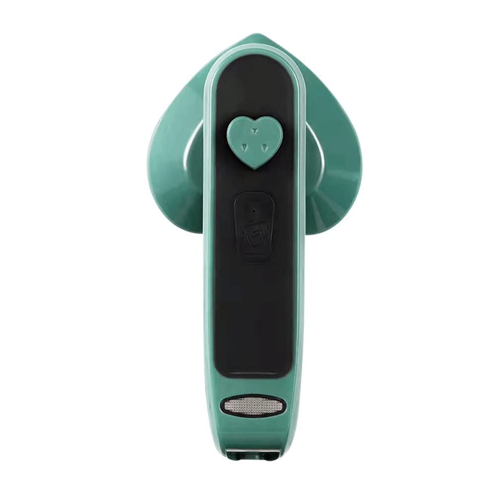 Portable Mini Handheld Steamer for Clothes - Lightweight Travel Garment Steamer & Iron, Quick Wrinkle Remover for Shirts, Dresses, Suits - Perfect for Home, Office, Travel (Green)