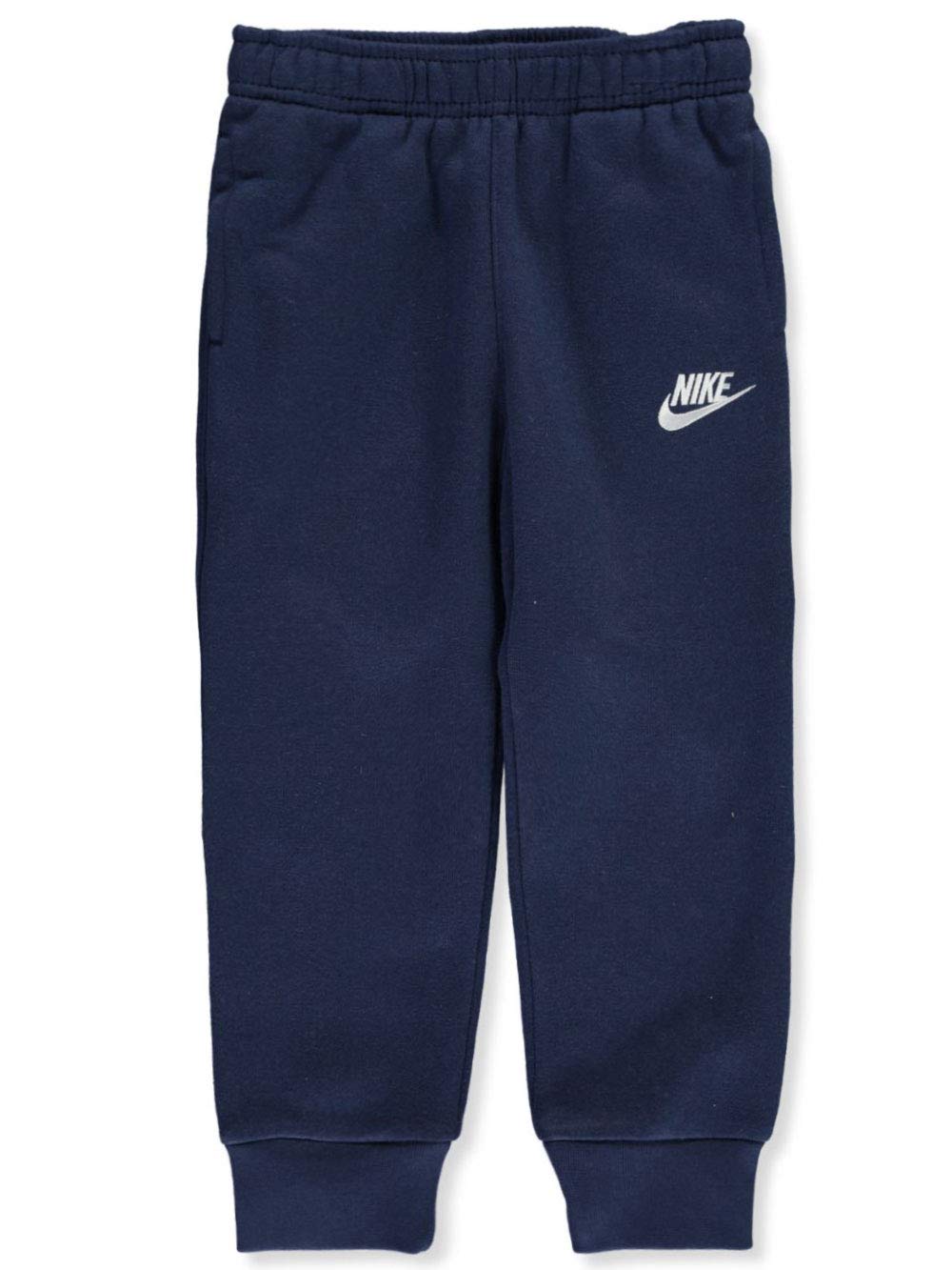 Nike Kids Boys' Club Fleece Rib Cuff Jogger Pants - Soft & Warm Fleece Sweatpants for Little Kids (Toddler to 5T) - Perfect for Playtime, School & Winter Outfits