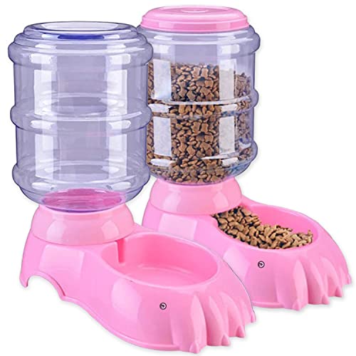 Food and Water- Pink Claws