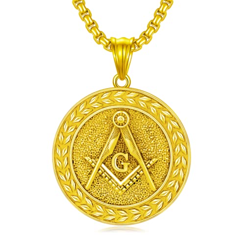 Masonic Necklace(Gold)