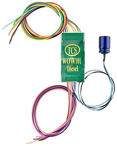 WOW101 Diesel EMD Sound Decoder for Model Trains - Realistic Train Sound Effects for HO Scale & O Scale Layouts - Perfect for Railroad Enthusiasts & Collectors
