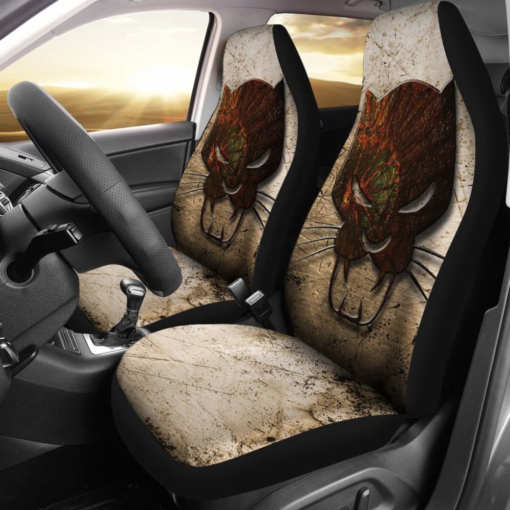 Premium Iron Panther Car Seat Covers - Unique Gift for Marvel Fans - Durable & Stylish Auto Accessories for Cars, Trucks & SUVs - Perfect for Superhero Lovers & Car Enthusiasts