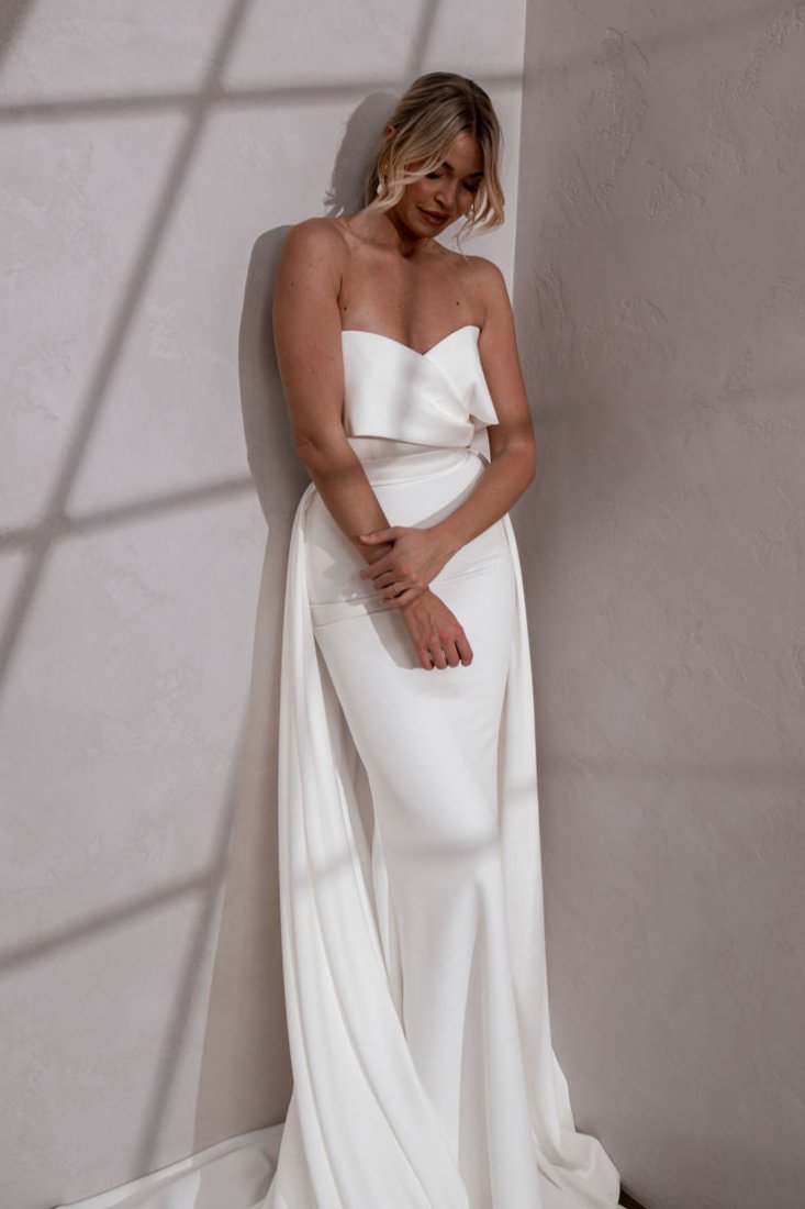 GRAYSON OVERSKIRT - Women's High Waist Flowy Skirt with Pockets | Perfect for Office Wear, Date Night & Casual Outfits