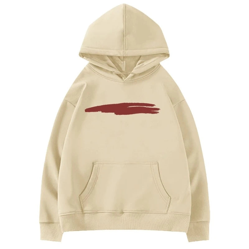 Women's Fashion Hoodies - Basic Hooded Chic Drawstring Loose Sweatshirt with Pocket, Casual Office Wear, 4 Color Options - Perfect for Work, Travel & Everyday Comfort