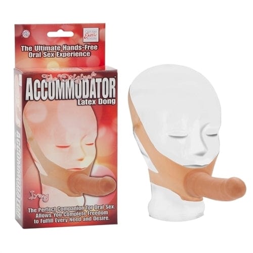 Premium Latex Dildo - The Original Accommodator in Ivory | Realistic Feel for Enhanced Pleasure | Perfect for Solo Play, Couples & BDSM Scenes