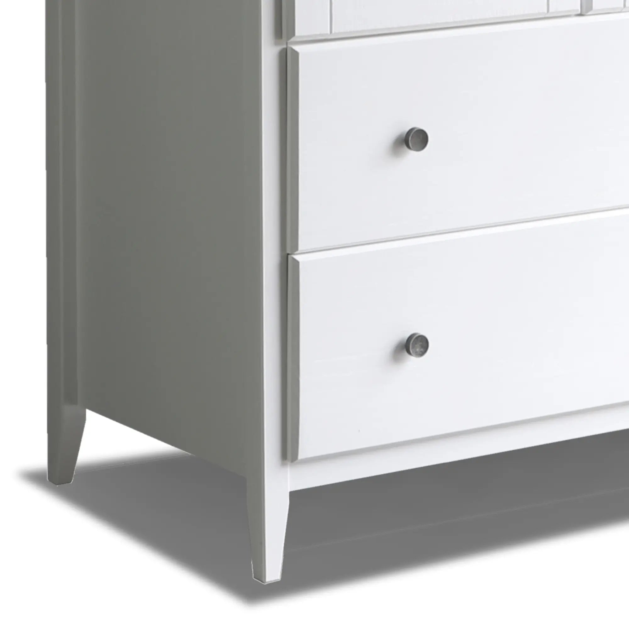 Greenport 3-Door Wardrobe Closet - Spacious Storage for Bedroom, Living Room & Office Organization (White, Modern Design)