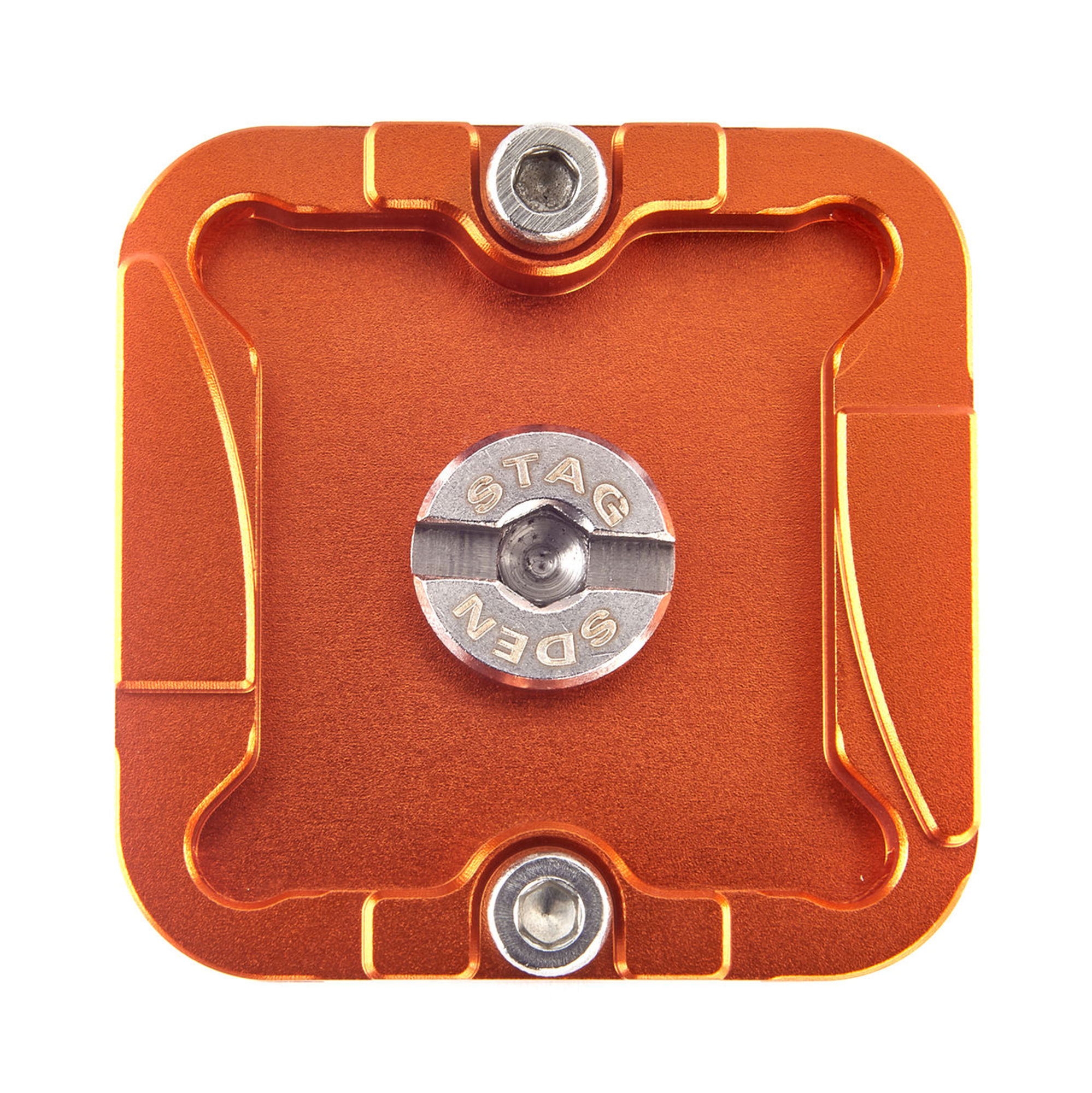 3 Legged Thing QR4 EQ Quick Release Plate for Tripods - Durable Copper Finish - Compatible with DSLR & Mirrorless Cameras - Perfect for Travel, Vlogging & Professional Photography